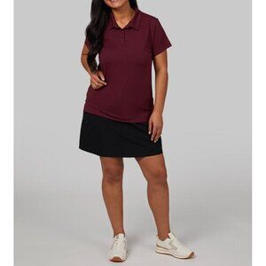 32 Degrees Women's Outdoor Cargo Tech Skort Black Size XL Lightweight Travel